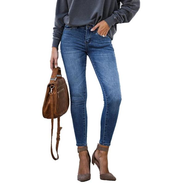 women's jeans 2021 spring fashion bleached ripped women cotton denim slim elasticity skinny pants moustache effect vintage femme, Blue
women's jeans 2021 spring fashion bleached ripped women cotton denim slim elasticity skinny pants moustache effect vintage femme, Blue