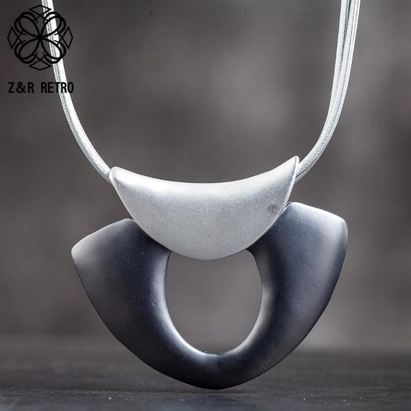 trendy geometric neck chokers necklace women's simple cowhide leather rope chain fashion jewelry pendants suspension accessories, Silver
trendy geometric neck chokers necklace women's simple cowhide leather rope chain fashion jewelry pendants suspension accessories, Silver