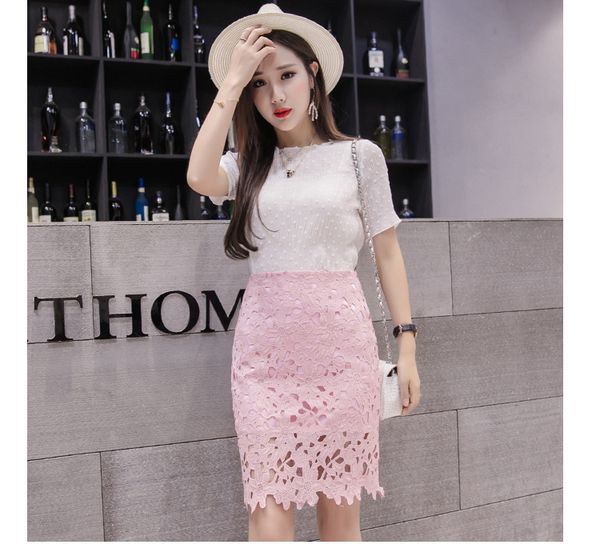 2020 summer new lace skirt package hip skirt medium length high waist thin one step skirt, Black
2020 summer new lace skirt package hip skirt medium length high waist thin one step skirt, Black
