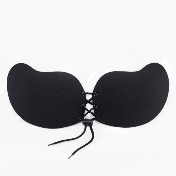 women underwear lingerie solid silicone glue stick on gel push up backless invisible bra 2 colors 4 hole, Black;white
women underwear lingerie solid silicone glue stick on gel push up backless invisible bra 2 colors 4 hole, Black;white