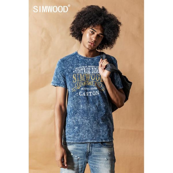 simwood 2019 summer autumn new vintage washed indigo t-shirt men letter print o neck tshirt male 100% cotton hip hop 190426, White;black
simwood 2019 summer autumn new vintage washed indigo t-shirt men letter print o neck tshirt male 100% cotton hip hop 190426, White;black