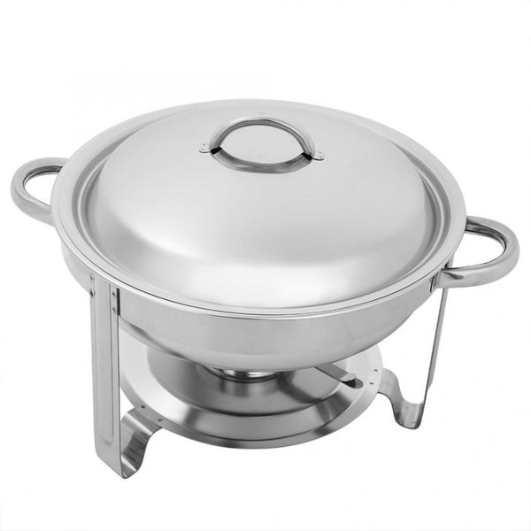 3.5l stainless steel round chafing dish with cover alcohol furnace for buffet catering stainless steel chafing dish
3.5l stainless steel round chafing dish with cover alcohol furnace for buffet catering stainless steel chafing dish