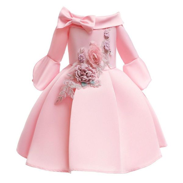 new fashion embroidered princess flower dress party birthday wedding princess toddler baby girls clothes children kids dresses, Red;yellow
new fashion embroidered princess flower dress party birthday wedding princess toddler baby girls clothes children kids dresses, Red;yellow
