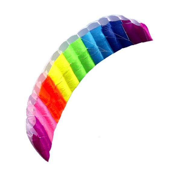 professional 1.4/2/2.7m dual line parafoil kite with control bar line power braid sailing kitesurf rainbow sports beach
professional 1.4/2/2.7m dual line parafoil kite with control bar line power braid sailing kitesurf rainbow sports beach