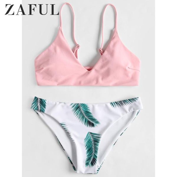 zaful floral leaf print bikini set tropical neon bikini elastic summer spaghetti strap bra basic briefs women padded set
zaful floral leaf print bikini set tropical neon bikini elastic summer spaghetti strap bra basic briefs women padded set