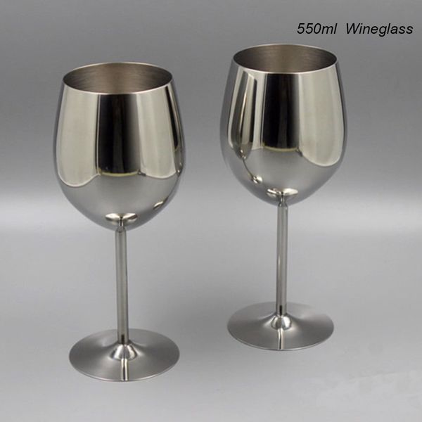 2pcs классический кубок бокалов из нержавеющей стали 18/8 wineglass бар вино стекла шампанское коктейль отношение подвески для вечеринок
2pcs классический кубок бокалов из нержавеющей стали 18/8 wineglass бар вино стекла шампанское коктейль отношение подвески для вечеринок