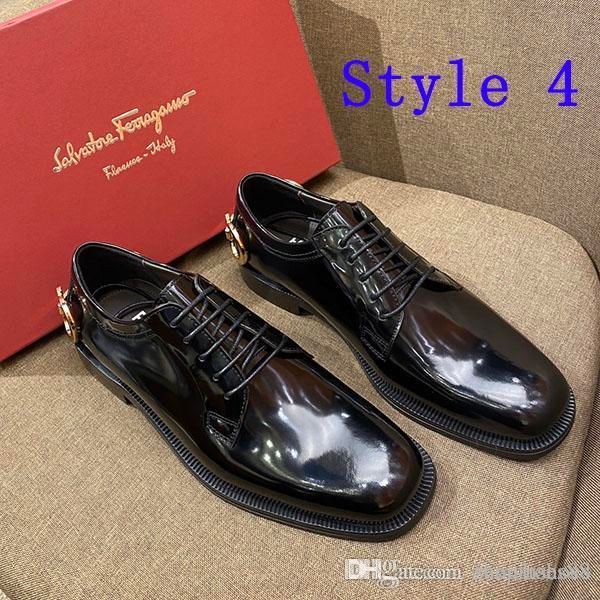 luxury fashion men's dress shoes wedding party classic leisure shoe designer patent leather business fashion work sho, Black 
luxury fashion men's dress shoes wedding party classic leisure shoe designer patent leather business fashion work sho, Black