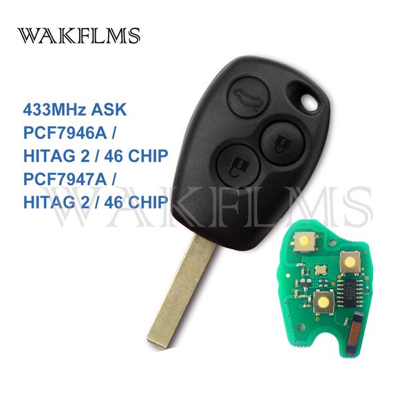 pcf7946a / pcf7947a va2 remote car key fob replacement for wind clio modus kangoo master twingo 2004 - 2016
pcf7946a / pcf7947a va2 remote car key fob replacement for wind clio modus kangoo master twingo 2004 - 2016