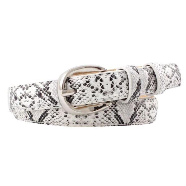 women ladies snake pattern pu leather belt vintage classic silver pin buckle belt fashion trouser accessories, Black;brown
women ladies snake pattern pu leather belt vintage classic silver pin buckle belt fashion trouser accessories, Black;brown