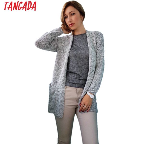 tangada 2019 autumn winter women cardigan female jumper long sleeve knitted cardigan sweater ladies oversize knitwear amm01, White
tangada 2019 autumn winter women cardigan female jumper long sleeve knitted cardigan sweater ladies oversize knitwear amm01, White