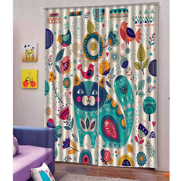 decorative window curtains cartoon printing, light reducing 3d curtain drapes
decorative window curtains cartoon printing, light reducing 3d curtain drapes