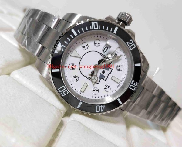 watch 40mm limited edition 116610 skull white dial asian 2813 movement stainless steel automatic mens watch watches, Slivery;brown
watch 40mm limited edition 116610 skull white dial asian 2813 movement stainless steel automatic mens watch watches, Slivery;brown