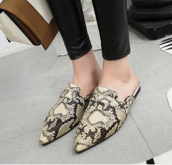 women summer flat shoes woman slides slippers vintage pu leather pointed plus size ethic sandalias mujer sapato femininon321, Black
women summer flat shoes woman slides slippers vintage pu leather pointed plus size ethic sandalias mujer sapato femininon321, Black