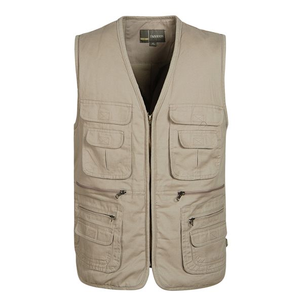 cotton padded autumn warm vest for men winter thick casual parkas multi pocket waistcoat with many pockets sleeveless jacket, Black;white
cotton padded autumn warm vest for men winter thick casual parkas multi pocket waistcoat with many pockets sleeveless jacket, Black;white
