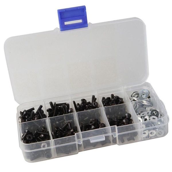 1 set high strength different sizes screw set high strength strong and finish machining steel for hsp remote control car 
1 set high strength different sizes screw set high strength strong and finish machining steel for hsp remote control car