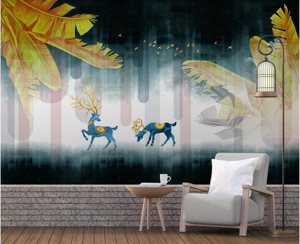 3d wallpaper custom p murals nordic abstract golden tropical leaves elk tv sofa background wall decor wall art pictures
3d wallpaper custom p murals nordic abstract golden tropical leaves elk tv sofa background wall decor wall art pictures