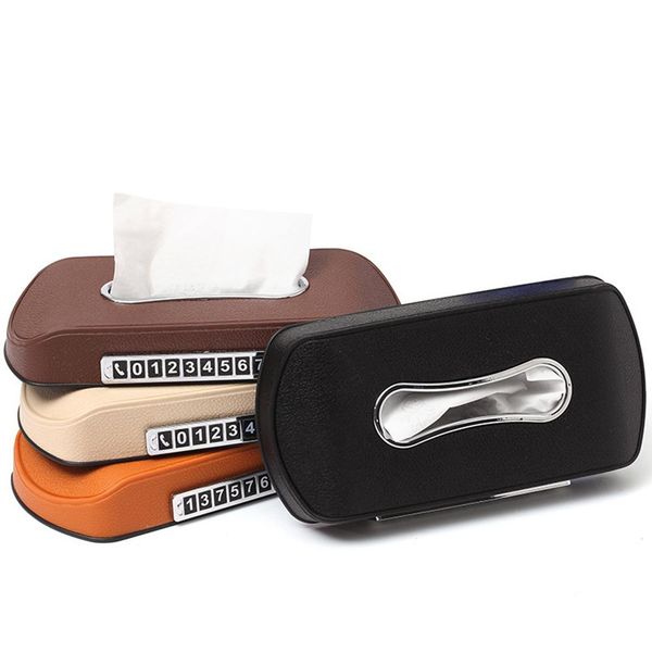 dragonpad automatic pumping leather car tissue box cassette accessories creative stand removable napkin car parking number plate
dragonpad automatic pumping leather car tissue box cassette accessories creative stand removable napkin car parking number plate