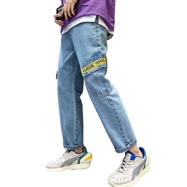men's stretch jeans men elastic cotton denim pants loose fit trousers new brand menswear blue and black size -4xl
men's stretch jeans men elastic cotton denim pants loose fit trousers new brand menswear blue and black size -4xl