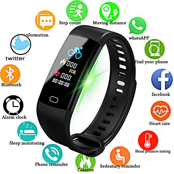 2019 smartwatch electronic smart watch women men running cycling climbing sport watch health pedometer led color screen watc, Slivery;brown
2019 smartwatch electronic smart watch women men running cycling climbing sport watch health pedometer led color screen watc, Slivery;brown