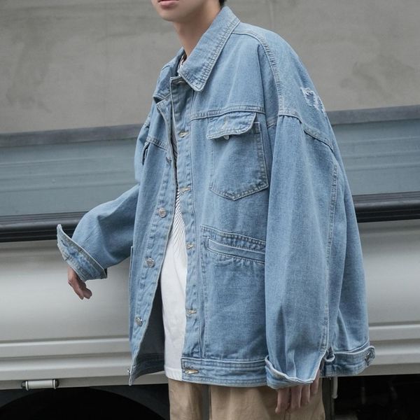 mixcubic 2019 autumn england style multi-pocket denim jackets men casual loose washing cargo denim jacket men,m-xxl, Black;brown
mixcubic 2019 autumn england style multi-pocket denim jackets men casual loose washing cargo denim jacket men,m-xxl, Black;brown