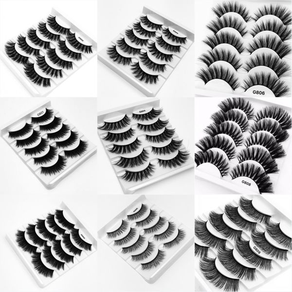 5 пар / комплект 3D норковые волосы натуральные перекрестные накладные ресницы дли
5 пар / комплект 3D норковые волосы натуральные перекрестные накладные ресницы дли