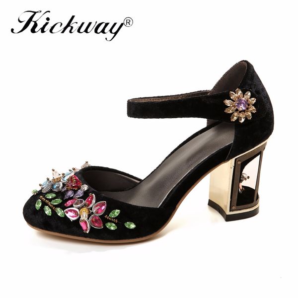kickway women high heel shoes woman new sweet round toe crystal pumps strange style heels party shoes women plus size 34-43, Black
kickway women high heel shoes woman new sweet round toe crystal pumps strange style heels party shoes women plus size 34-43, Black
