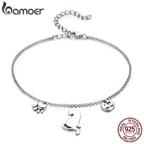 bamoer горячие продажи 100% стерлингового серебра 925 naughty cat pet следы цепи женщины браслет ювелирные изделия стерлингового серебра под, Black
bamoer горячие продажи 100% стерлингового серебра 925 naughty cat pet следы цепи женщины браслет ювелирные изделия стерлингового серебра под, Black