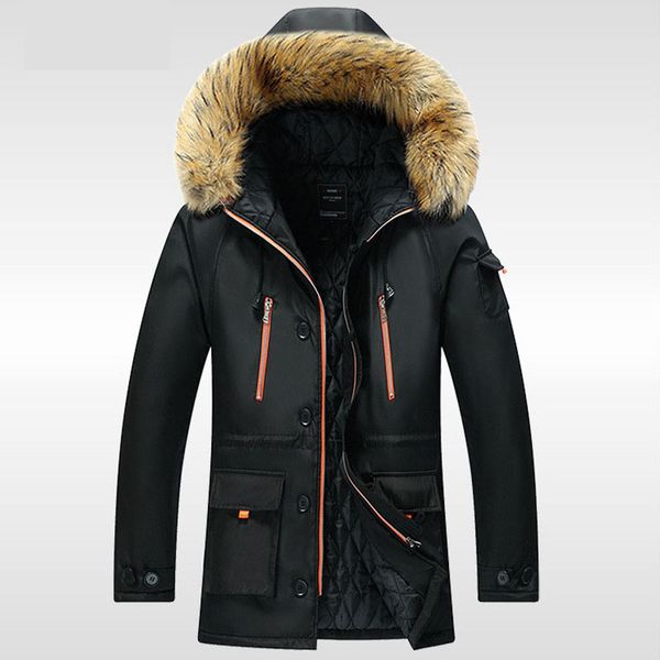men's down & parkas plus size 8xl ashion winter jacket men thick casual outwear jackets fur collar windproof velvet warm coat, Black
men's down & parkas plus size 8xl ashion winter jacket men thick casual outwear jackets fur collar windproof velvet warm coat, Black