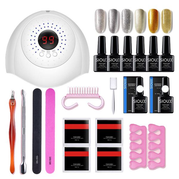 36pcs beginner nail gel polish set 6pcs 6 colors nail gels with 36w uv/led dryer lamp nails art kit tools
36pcs beginner nail gel polish set 6pcs 6 colors nail gels with 36w uv/led dryer lamp nails art kit tools