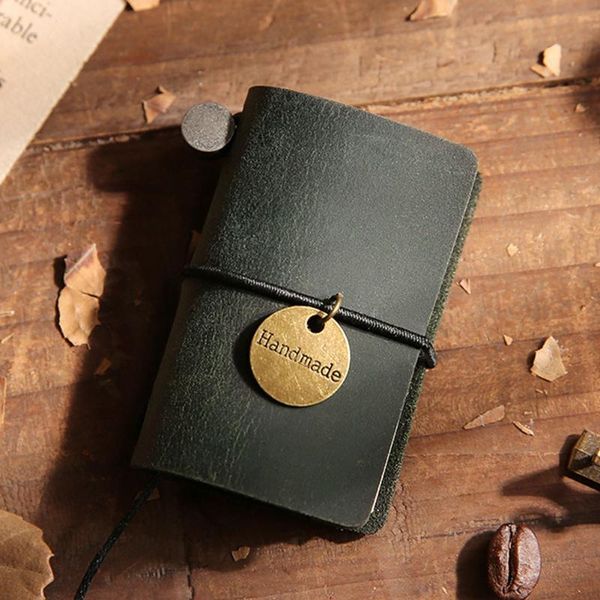 cowhide cover journey mini vintage notepad traveler retro notebook bandage portable diary daily memo school supply, Purple;pink
cowhide cover journey mini vintage notepad traveler retro notebook bandage portable diary daily memo school supply, Purple;pink