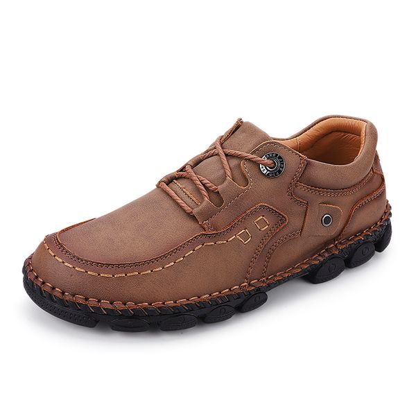 men leather shoes casual fashion outdoor lace up genuine leather shoes type upper material season pattern type fit feature, Black
men leather shoes casual fashion outdoor lace up genuine leather shoes type upper material season pattern type fit feature, Black