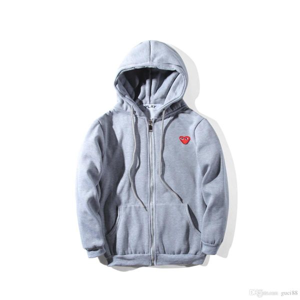 fashion mens designers hoodie cdg play off red heart white commes des cotton garcons casual windbreaker jackets winter coats, Black
fashion mens designers hoodie cdg play off red heart white commes des cotton garcons casual windbreaker jackets winter coats, Black