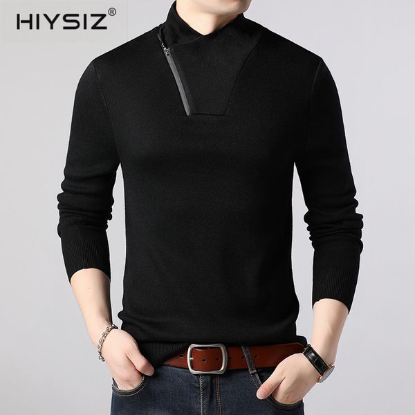 hiysiz sweater men 2019 half turtleneck zipper design brand fashion casual long sleeve autumn winter streetwear pullover sw037, White;black
hiysiz sweater men 2019 half turtleneck zipper design brand fashion casual long sleeve autumn winter streetwear pullover sw037, White;black