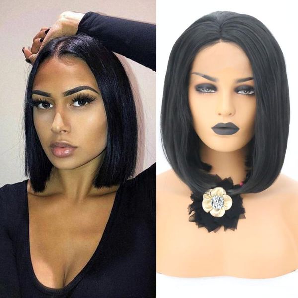 quinlux wigs black bob synthetic lace front wig for black women high temperature heat fiber for daily use or cosplay wig
quinlux wigs black bob synthetic lace front wig for black women high temperature heat fiber for daily use or cosplay wig