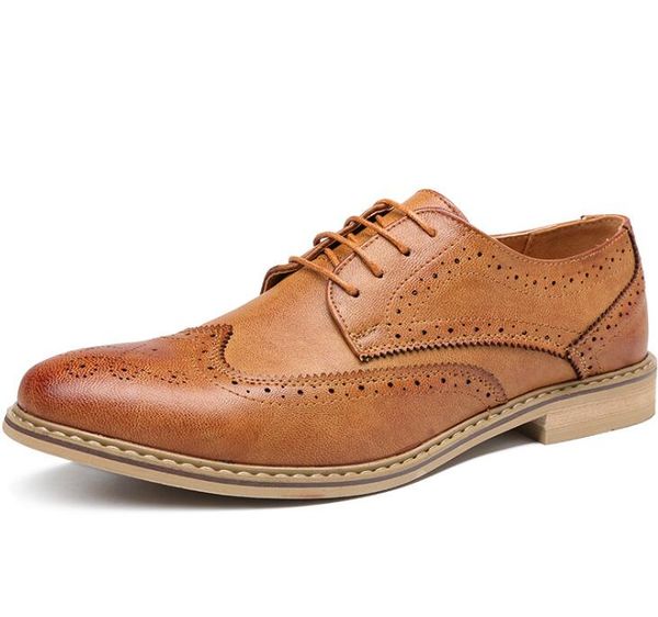 mens formal shoes leather oxford shoes for men dressing wedding men's brogues office shoes lace up male de hombre, Black
mens formal shoes leather oxford shoes for men dressing wedding men's brogues office shoes lace up male de hombre, Black
