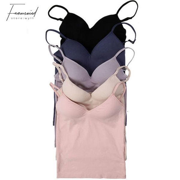 camisole woman tanks adjustable women strap built in bra padded bra modal tank camisole cami female crop shirt, White
camisole woman tanks adjustable women strap built in bra padded bra modal tank camisole cami female crop shirt, White