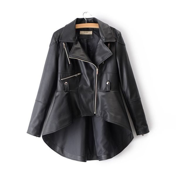 autumn women white asymmetrical blazer-collar fall khaki ladies silver high low coats for female black pu faux leather jacket
autumn women white asymmetrical blazer-collar fall khaki ladies silver high low coats for female black pu faux leather jacket