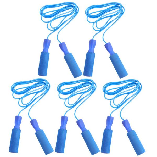 5pcs speed jump rope adjustable skipping rope anti-slip handle sports jumping for fitness exercise (blue
5pcs speed jump rope adjustable skipping rope anti-slip handle sports jumping for fitness exercise (blue