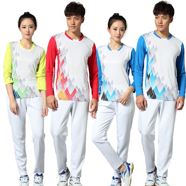adsmoney new long sleeved badminton suit, men and women fast drying t-shirt, trousers, tennis uniform, group training clothes, White;yellow
adsmoney new long sleeved badminton suit, men and women fast drying t-shirt, trousers, tennis uniform, group training clothes, White;yellow