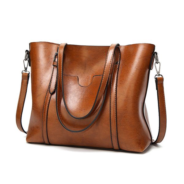 women bag oil wax women's leather handbags luxury lady hand bags with purse pocket women messenger bag big tote sac bols brown
women bag oil wax women's leather handbags luxury lady hand bags with purse pocket women messenger bag big tote sac bols brown