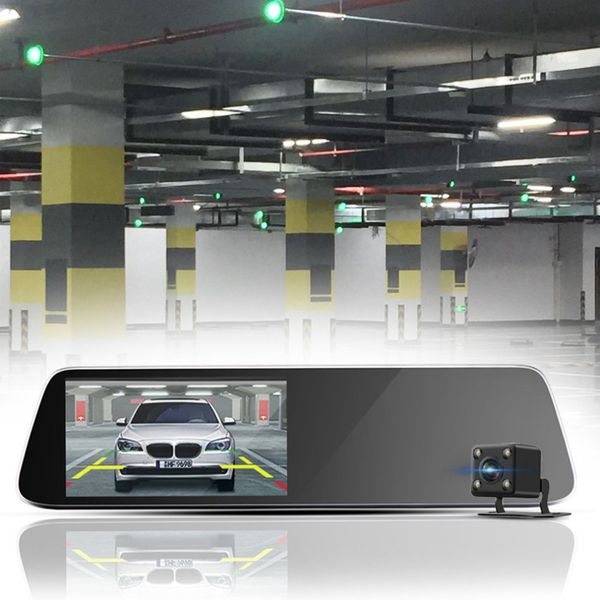 dual camera 1080p hd car drive recorder with camera usb tf card rear view mirror detector with night vision 5 million pixels new
dual camera 1080p hd car drive recorder with camera usb tf card rear view mirror detector with night vision 5 million pixels new