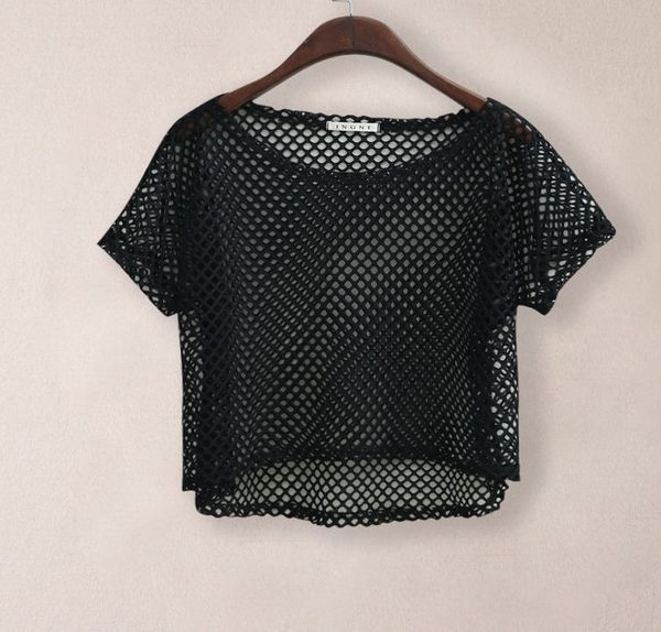 mesh women girl summer hollow out crop short sleeve t shirt dancewear lady harajuku black white crochet lace shirts
mesh women girl summer hollow out crop short sleeve t shirt dancewear lady harajuku black white crochet lace shirts