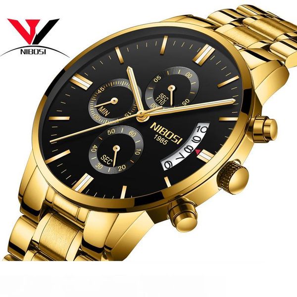relogio masculino nibosi sports watches for military army analog chronograph men watch stainless steel dress male clock saat mx190725, Slivery;brown
relogio masculino nibosi sports watches for military army analog chronograph men watch stainless steel dress male clock saat mx190725, Slivery;brown