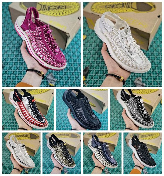 fashion weave keen uneek flat-m stream trekking shoes sandals blue, gold, brown genuine leather,antiskid shoe, beach shoes, travel shoes
fashion weave keen uneek flat-m stream trekking shoes sandals blue, gold, brown genuine leather,antiskid shoe, beach shoes, travel shoes