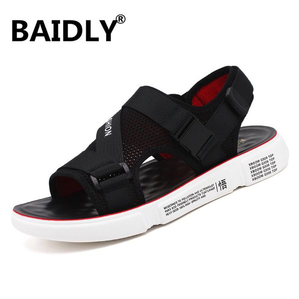 new style summer sandals men casual sandals outdoor thick bottomed breathable slipper male shoes, Black
new style summer sandals men casual sandals outdoor thick bottomed breathable slipper male shoes, Black