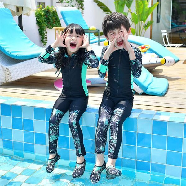 2019 korea long sleeve two pieces swimwear for kids uv protection swimsuit boys girl swimming suit shirt+pants unisex
2019 korea long sleeve two pieces swimwear for kids uv protection swimsuit boys girl swimming suit shirt+pants unisex
