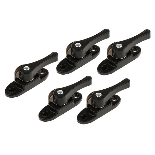 5pcs sash window lock, crescent lock , 2.9 x 0.91inch, with sash keeper, black
5pcs sash window lock, crescent lock , 2.9 x 0.91inch, with sash keeper, black