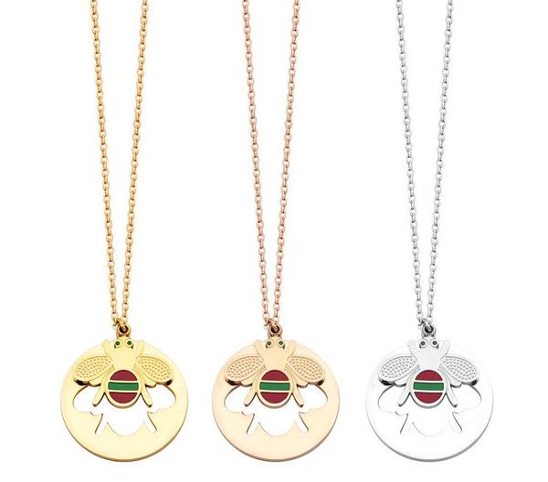 europe and the united states selling round card hollow red green oil bee necklace tide female fashion wild bee necklace, Silver
europe and the united states selling round card hollow red green oil bee necklace tide female fashion wild bee necklace, Silver