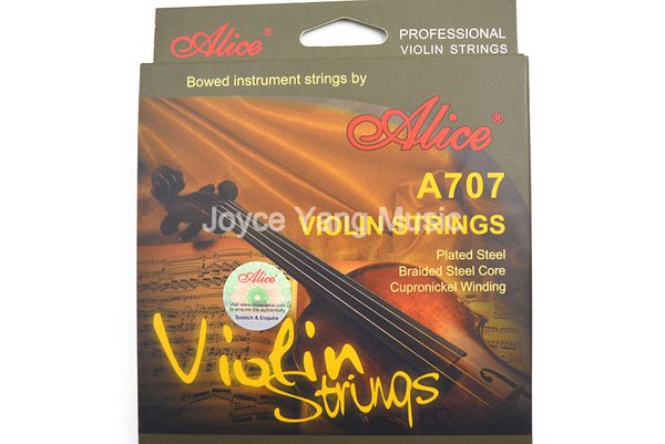 alice a707 violin strings plated steel braided steel core cupronickel winding 1st-4th strings
alice a707 violin strings plated steel braided steel core cupronickel winding 1st-4th strings