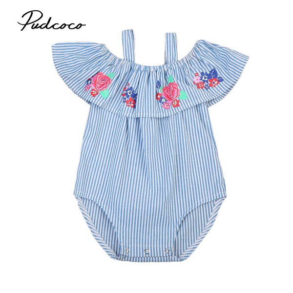 lovely toddler infant newborn baby girl rose floral striped off shoulder romper jumpsuit outfit costume, Blue
lovely toddler infant newborn baby girl rose floral striped off shoulder romper jumpsuit outfit costume, Blue